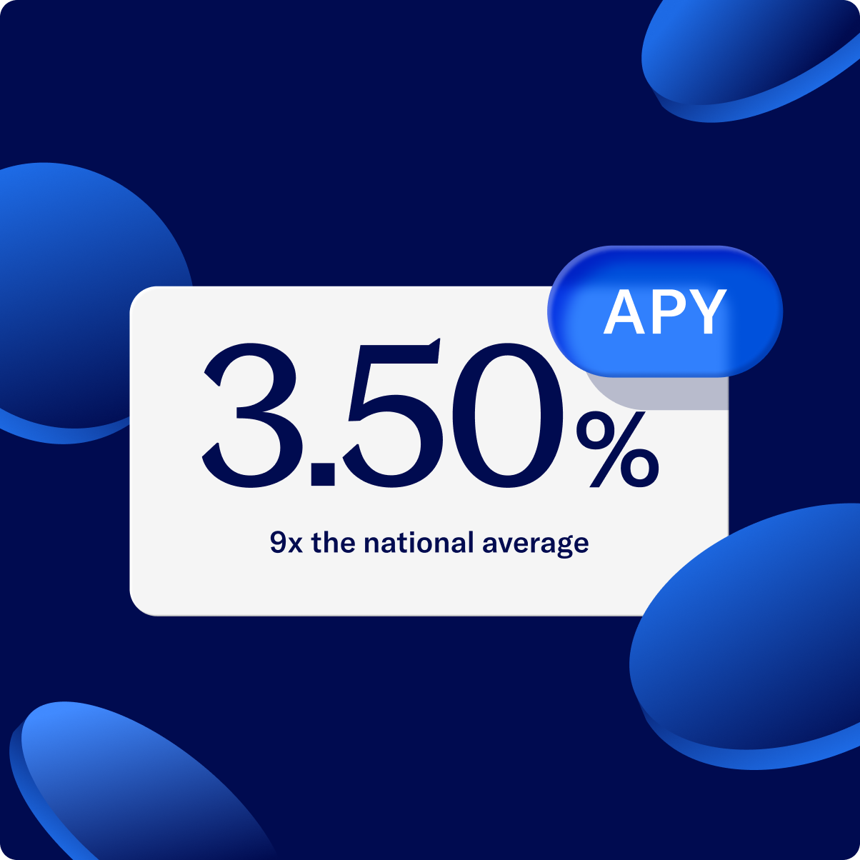 3.50 regular apy and national average
