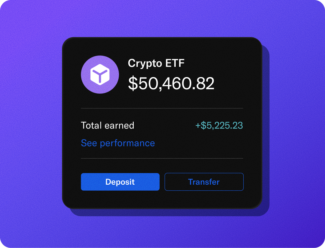 Crypto etf box
