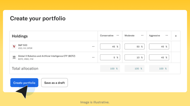Custom-portfolio-construction