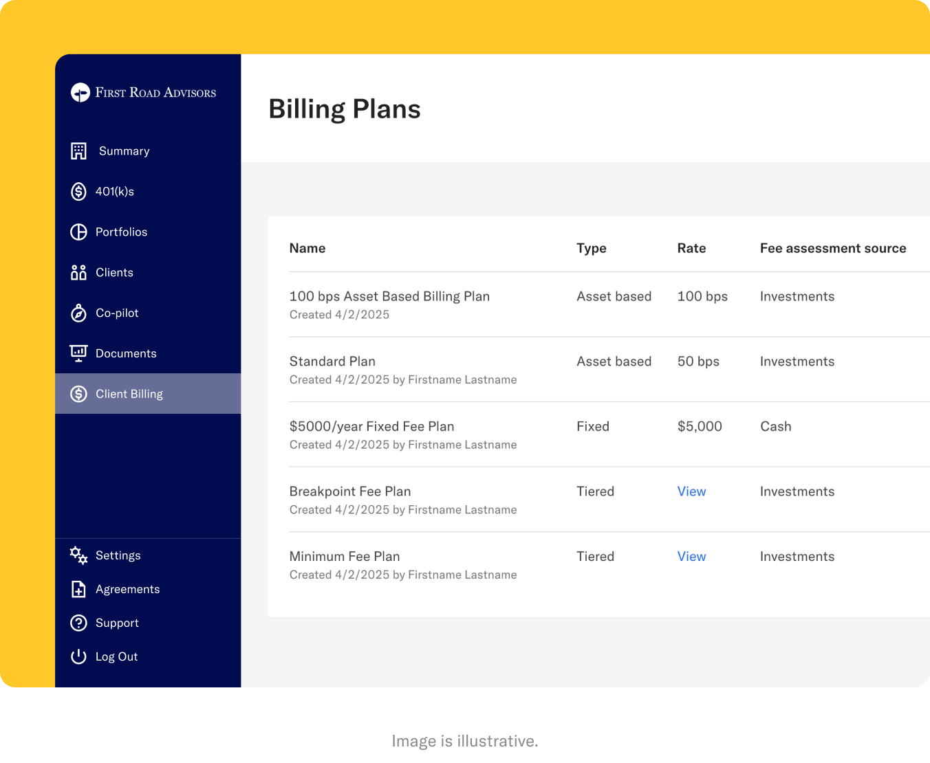 Client billing