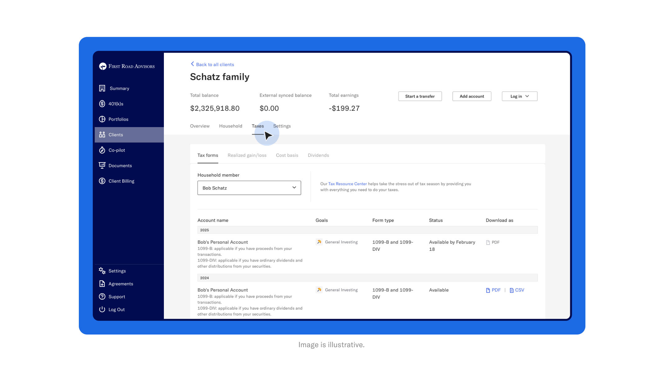 Taxes page 