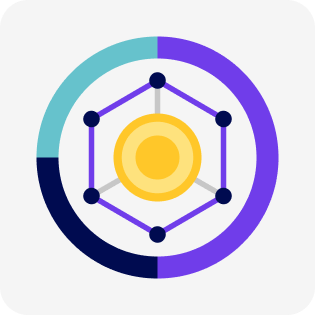 Decentralized Finance portfolio icon