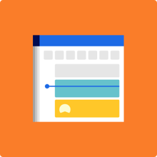A simplified Betterment dashboard.