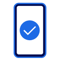 Phone checkmark