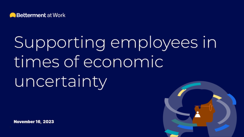 image representing Supporting employees in times of economic uncertainty
