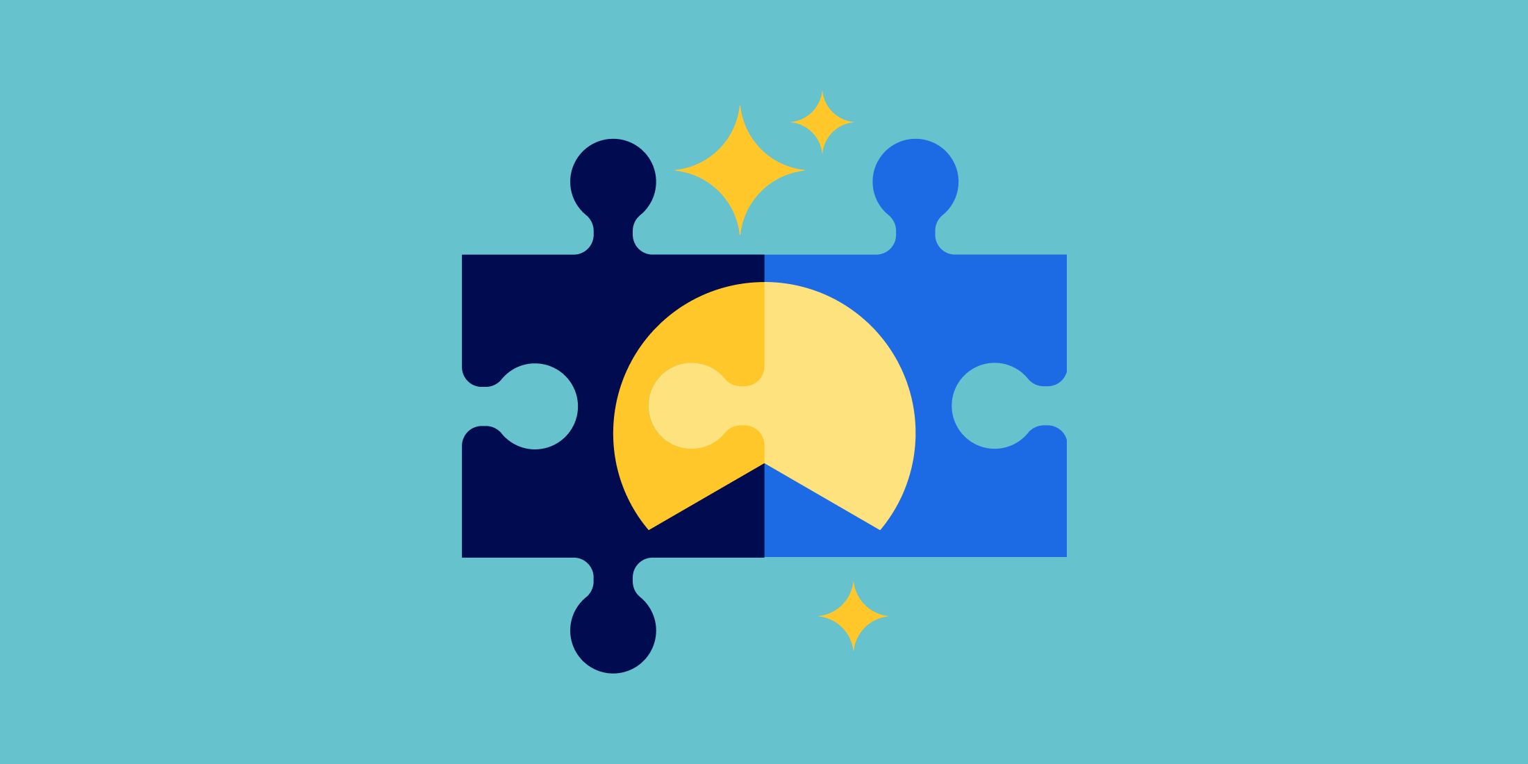 illustration of puzzle pieces and Betterment logo