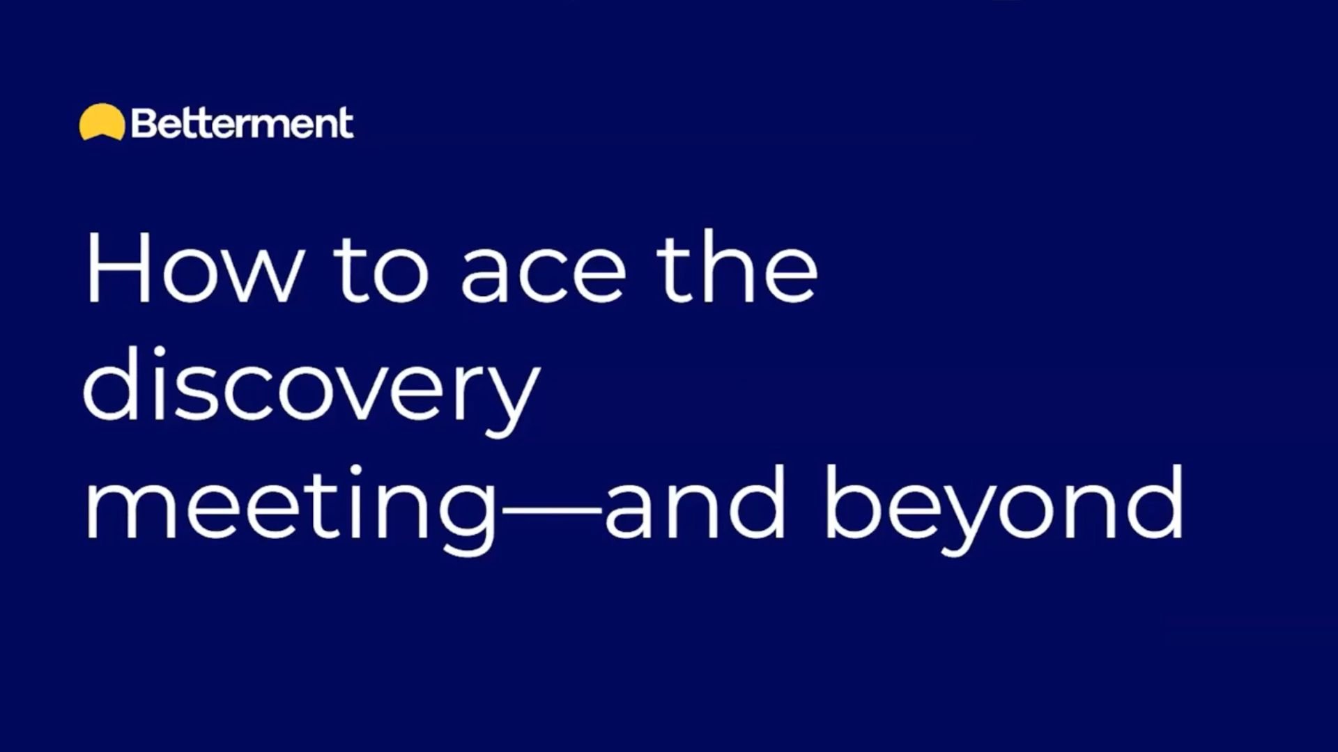 image representing How to ace the discovery meeting—and beyond